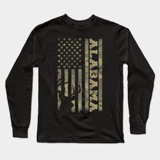 Alabama Deer Hunter Long Sleeve T-Shirt